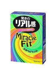Презервативы Sagami Xtreme Miracle Fit - 5 шт. - Sagami - купить с доставкой в Батайске