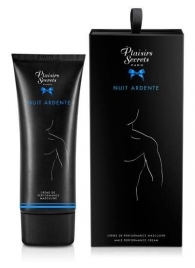Возбуждающий крем для мужчин Nuit Ardente Creme Performante Plaisirs Secrets - 60 мл. - Plaisir Secret - купить с доставкой в Батайске