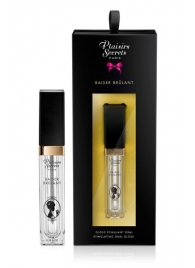 Стимулирующий блеск для губ Baiser Brulant Gloss Plaisirs Secrets - 7 мл. - Plaisir Secret - купить с доставкой в Батайске