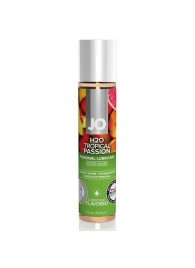 Смазка с ароматом тропических фруктов JO Flavored Tropical Passion - 30 мл. - System JO - купить с доставкой в Батайске