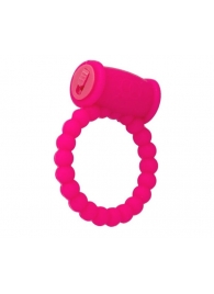 Розовое виброкольцо на пенис A-toys из силикона - A-toys - в Батайске купить с доставкой