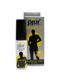 Пролонгирующий мужской спрей pjur SUPERHERO spray - 20 мл. - Pjur - купить с доставкой в Батайске
