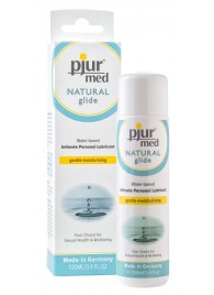 Нейтральный лубрикант на водной основе pjur MED Natural glide - 100 мл. - Pjur - купить с доставкой в Батайске