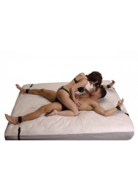 Бондаж для фиксации на кровати Frisky Bedroom Restraint Kit - XR Brands - купить с доставкой в Батайске