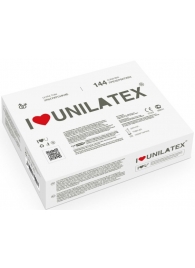 Ультратонкие презервативы Unilatex Ultra Thin - 144 шт. - Unilatex - купить с доставкой в Батайске