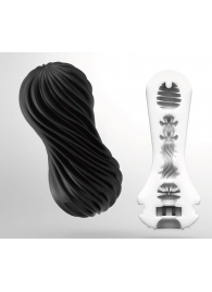 Мастурбатор FLEX Rocky Black с плотным рельефом - Tenga - в Батайске купить с доставкой