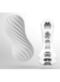 Мастурбатор FLEX Silky White с мягким рельефом - Tenga - в Батайске купить с доставкой