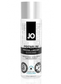 Охлаждающий лубрикант на силиконовой основе JO Personal Premium Lubricant Cooling - 60 мл. - System JO - купить с доставкой в Батайске