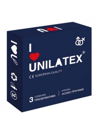 Ультрапрочные презервативы Unilatex Extra Strong - 3 шт. - Unilatex - купить с доставкой в Батайске