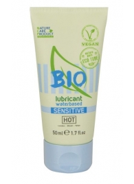 Органический лубрикант для чувствительной кожи Bio Sensitive - 50 мл. - HOT - купить с доставкой в Батайске