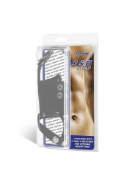 Кольцо на член и мошонку Cock Ring With 2  Ball Stretcher And Optional Weight Ring - BlueLine - в Батайске купить с доставкой