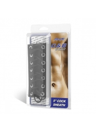 Сбруя на член на шнуровке 5  Cock Sheath - BlueLine - купить с доставкой в Батайске