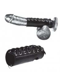 Сбруя на член на шнуровке 5  Cock Sheath - BlueLine - купить с доставкой в Батайске