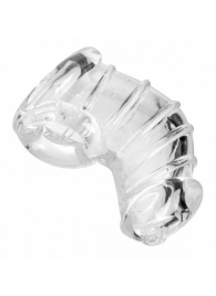 Насадка для ограничения эрекции Detained Soft Body Chastity Cage - XR Brands - купить с доставкой в Батайске