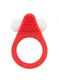 Красное эрекционное кольцо LIT-UP SILICONE STIMU RING 1 RED - Dream Toys - в Батайске купить с доставкой