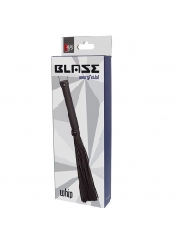 Чёрная плеть BLAZE WHIP BLACK - Dream Toys - купить с доставкой в Батайске