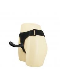 Страпон с изогнутой головкой Ultra Harness Curvy Dildo - 15,8 см. - Baile - купить с доставкой в Батайске