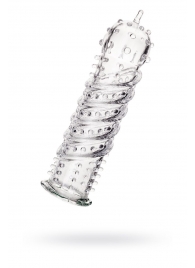 Прозрачная насадка на пенис TOYFA A-Toys - 15,5 см. - A-toys - в Батайске купить с доставкой