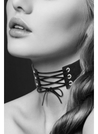 Оригинальный ошейник-чокер со шнуровкой - Bijoux Pour Toi - купить с доставкой в Батайске