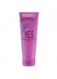 Согревающий лубрикант на водной основе Egzo Yes - 50 мл. - EGZO - купить с доставкой в Батайске
