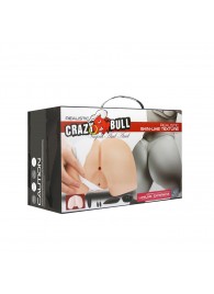 Вагина и попка с вибрацией CRAZY BULL - Baile - в Батайске купить с доставкой