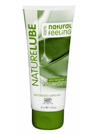 Смазка на водной основе с алоэ вера Nature Lube - 30 мл. - HOT - купить с доставкой в Батайске