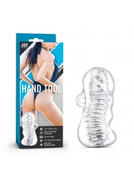 Прозрачный мастурбатор M for Men Hand Tool - Blush Novelties - в Батайске купить с доставкой