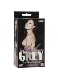 Мастурбатор-ротик с язычком SASHA GREY - Doc Johnson - в Батайске купить с доставкой