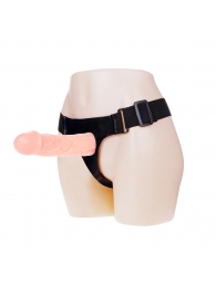 Телесный фаллоимитатор на трусиках Jessica Strap-On - 15,5 см. - Baile - купить с доставкой в Батайске