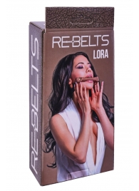 Кляп-трензель Lora с металлическими кольцами - Rebelts - купить с доставкой в Батайске