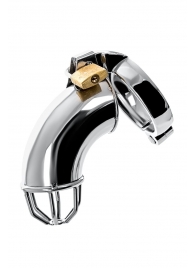 Серебристый мужской пояс верности TOYFA Metal - ToyFa - купить с доставкой в Батайске