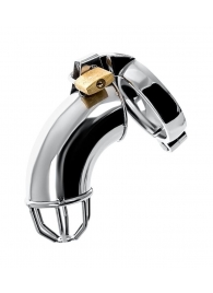 Серебристый мужской пояс верности TOYFA Metal - ToyFa - купить с доставкой в Батайске