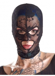 Кружевная маска-балаклава с отверстиями для глаз и рта - Orion - купить с доставкой в Батайске