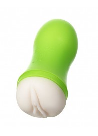 Мастурбатор-вагина A-Toys в зеленой колбе - A-toys - в Батайске купить с доставкой
