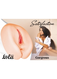 Мастурбатор с 2 тоннелями Satisfaction Gorgeous - Lola Games - в Батайске купить с доставкой