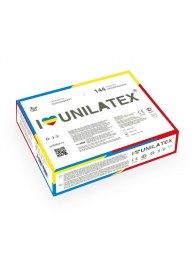 Разноцветные ароматизированные презервативы Unilatex Multifruits - 144 шт. - Unilatex - купить с доставкой в Батайске