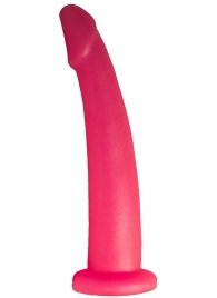 Розовый стимулятор простаты из геля - 18 см. - LOVETOY (А-Полимер) - в Батайске купить с доставкой