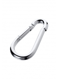 Серебристый карабин TOYFA Metal - ToyFa - купить с доставкой в Батайске