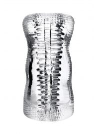 Прозрачный мастурбатор Lingam Asha - ToyFa - в Батайске купить с доставкой