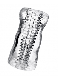 Прозрачный мастурбатор Lingam Asha - ToyFa - в Батайске купить с доставкой