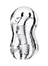 Прозрачный мастурбатор Lingam Indira - ToyFa - в Батайске купить с доставкой