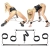 Комплект наручников и наножников с распорками Spread  em Bar and Cuff Set - Pipedream - купить с доставкой в Батайске
