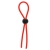 Красное эрекционное лассо с одной бусинкой-утяжкой STRETCHY THICK LASSO - Dream Toys - в Батайске купить с доставкой