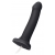 Черный фаллос с имитацией эякуляции Silicon Cum Dildo L - 19,6 см. - Strap-on-me - купить с доставкой в Батайске