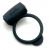 Темно-серое эрекционное кольцо Vibrating Love Ring с вибрацией - Fifty Shades of Grey - в Батайске купить с доставкой
