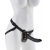 Чёрный с золотом женский страпон Designer Strap-On - Pipedream - купить с доставкой в Батайске