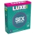 Ребристые презервативы LUXE Royal Sex Machine - 3 шт. - Luxe - купить с доставкой в Батайске