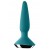 Бирюзовая анальная пробка с вибрацией Satisfyer Plug-ilicious 1 - 13,5 см. - Satisfyer