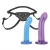 Страпон унисекс Beginners Strap-On с 2 насадками - 15 и 13 см. - Lux Fetish - купить с доставкой в Батайске