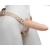 Телесный фаллопротез MEN STYLE с анальным стимулятором - 17,5 см. - LOVETOY (А-Полимер) - купить с доставкой в Батайске